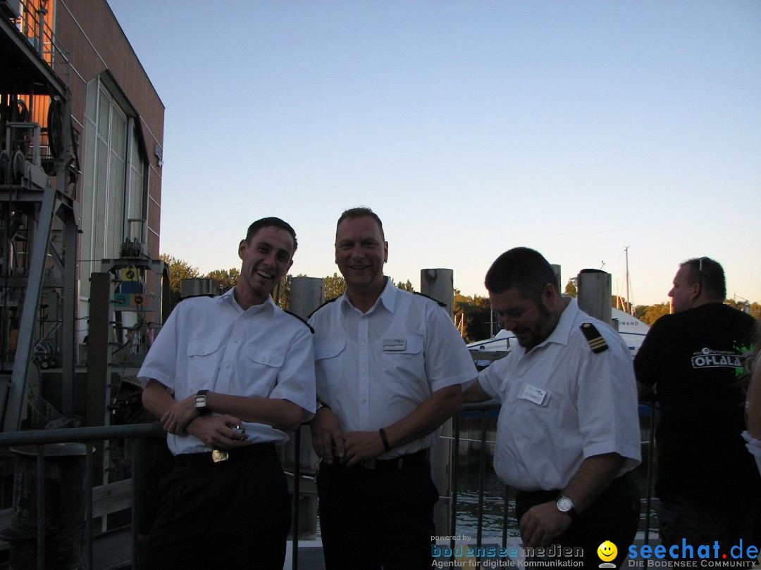 Partyschiff: FLOWER-POWER: Friedrichshafen am Bodensee, 18.08.2012