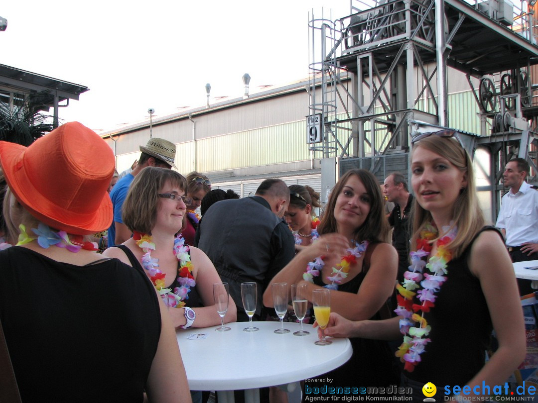 Partyschiff: FLOWER-POWER: Friedrichshafen am Bodensee, 18.08.2012