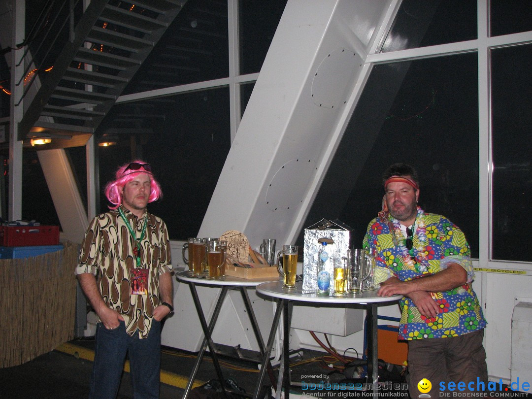 Partyschiff: FLOWER-POWER: Friedrichshafen am Bodensee, 18.08.2012