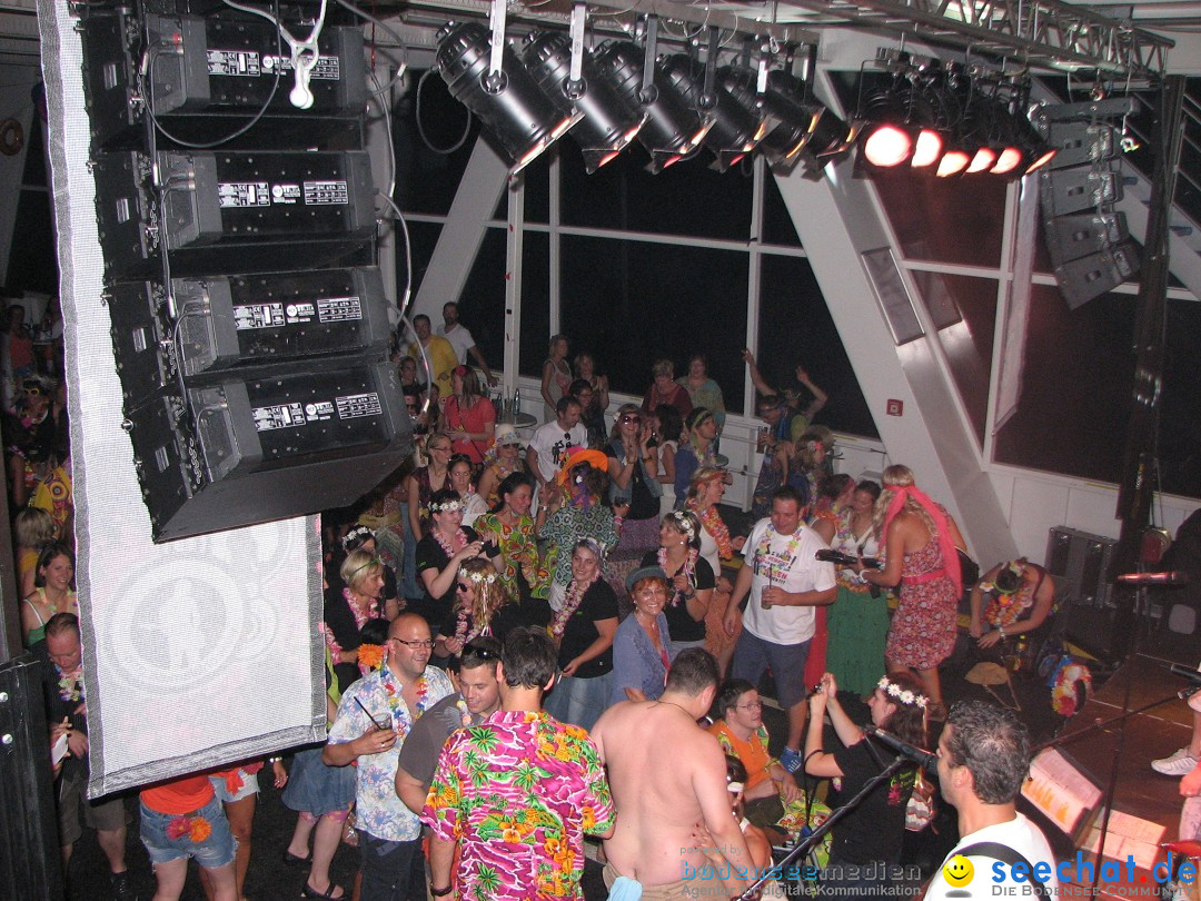 Partyschiff: FLOWER-POWER: Friedrichshafen am Bodensee, 18.08.2012
