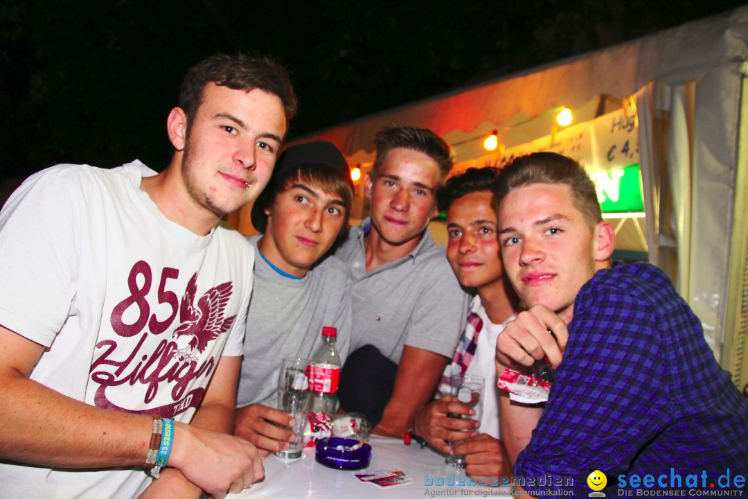 Stadtfest mit Fassanstich und Modenschau: Bregenz am Bodensee, 23.08.2012