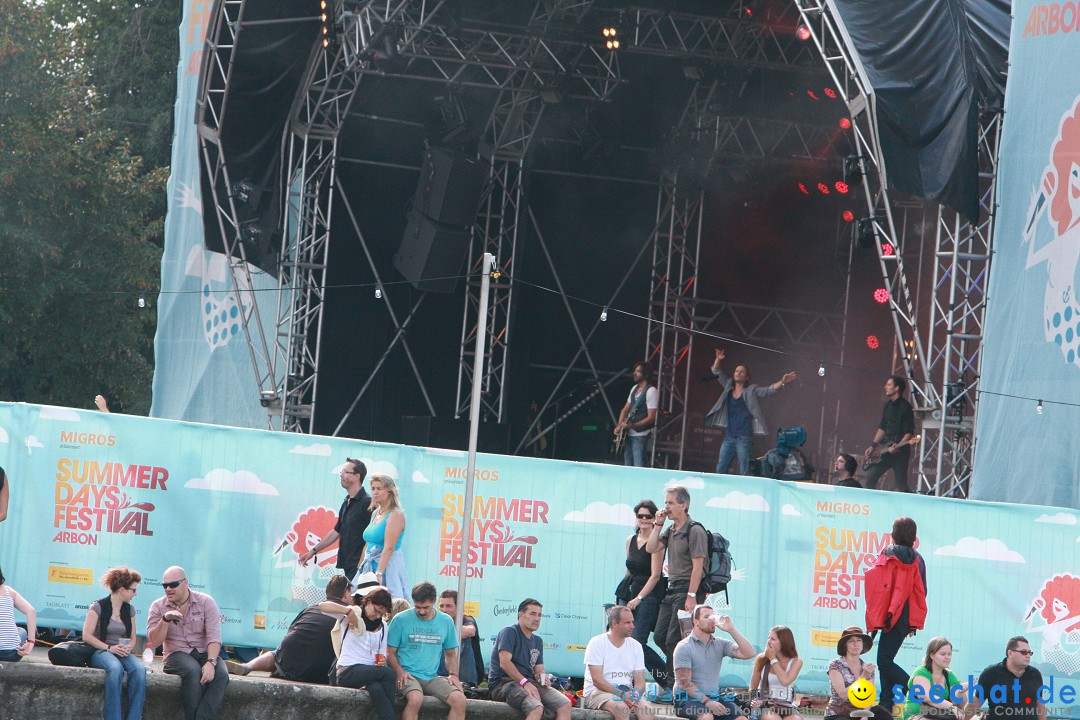 Summerdays Festival: Arbon in der Schweiz, 25.08.2012
