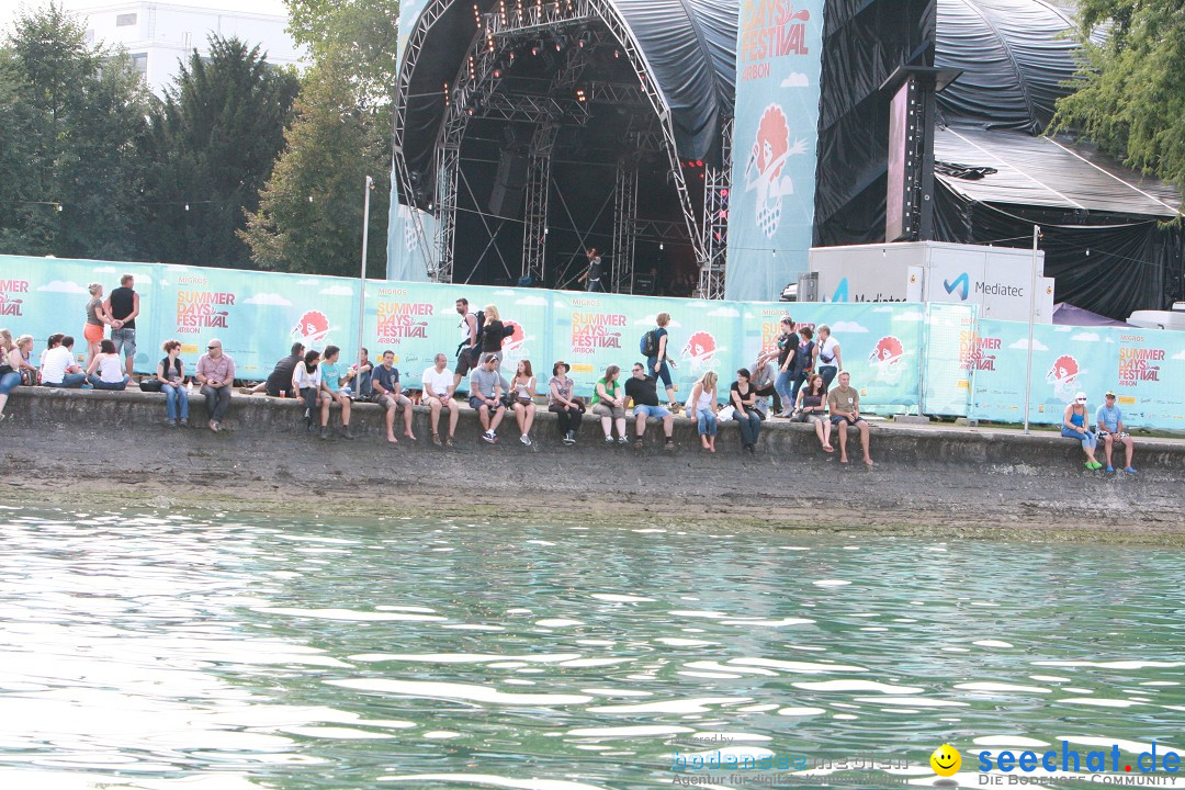 Summerdays Festival: Arbon in der Schweiz, 25.08.2012