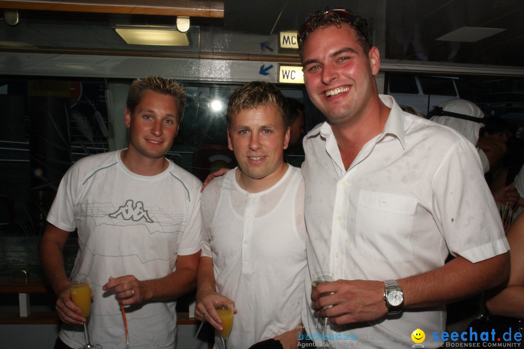Partyschiff: BLACK-WHITE: Friedrichshafen am Bodensee, 25.08.2012