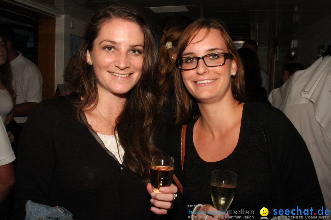 Partyschiff: BLACK-WHITE: Friedrichshafen am Bodensee, 25.08.2012