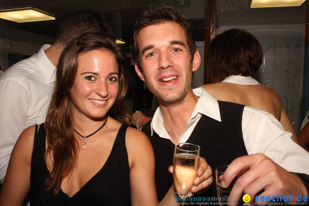 Partyschiff: BLACK-WHITE: Friedrichshafen am Bodensee, 25.08.2012