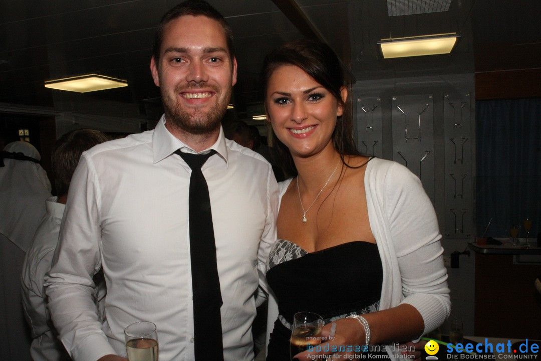 Partyschiff: BLACK-WHITE: Friedrichshafen am Bodensee, 25.08.2012