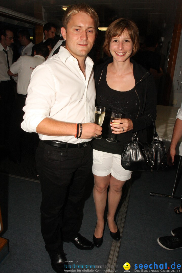 Partyschiff: BLACK-WHITE: Friedrichshafen am Bodensee, 25.08.2012