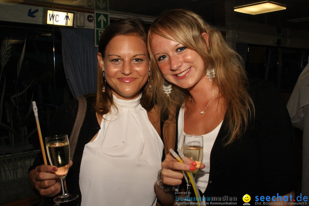 Partyschiff: BLACK-WHITE: Friedrichshafen am Bodensee, 25.08.2012