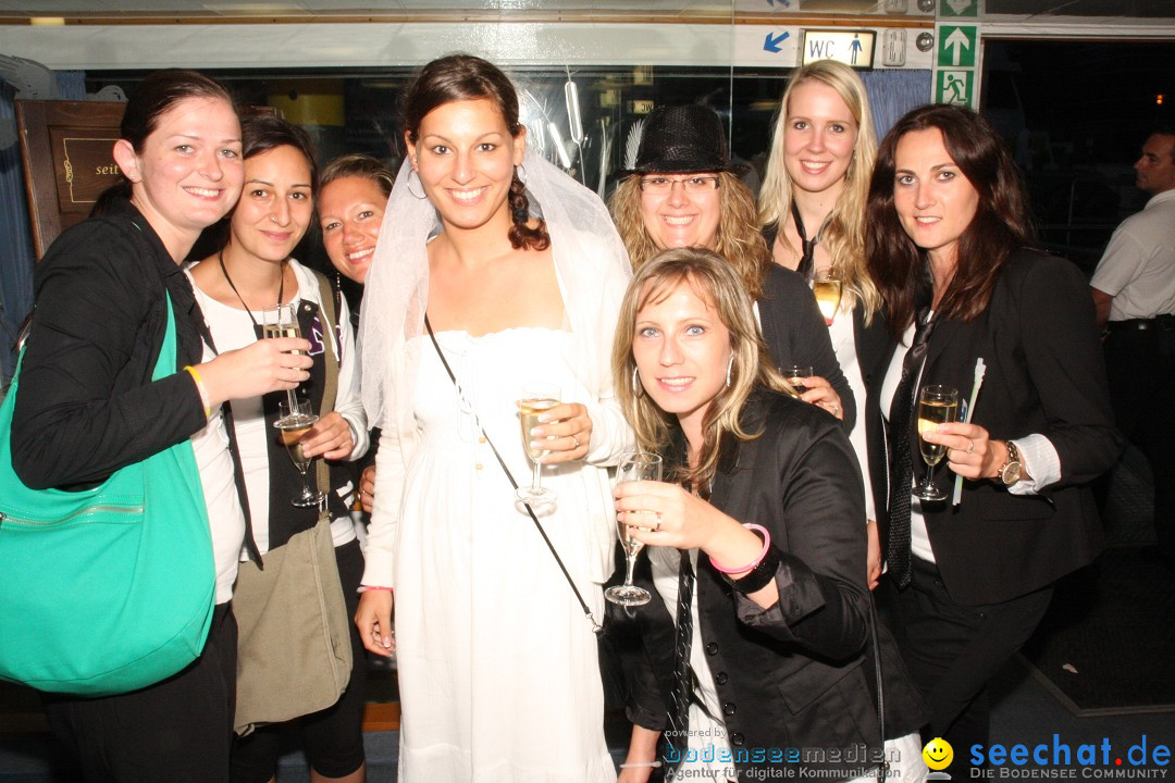 Partyschiff: BLACK-WHITE: Friedrichshafen am Bodensee, 25.08.2012
