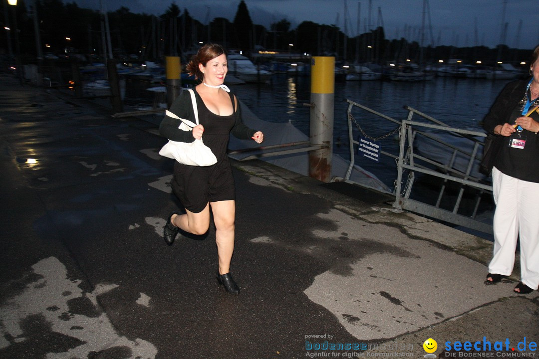 Partyschiff: BLACK-WHITE: Friedrichshafen am Bodensee, 25.08.2012