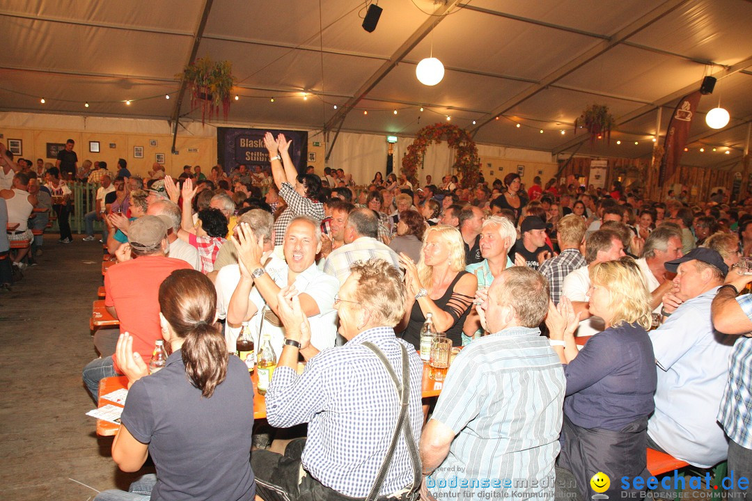 Sichelhenke mit HERZ-ASS: Bohlingen am Bodensee, 27.08.2012