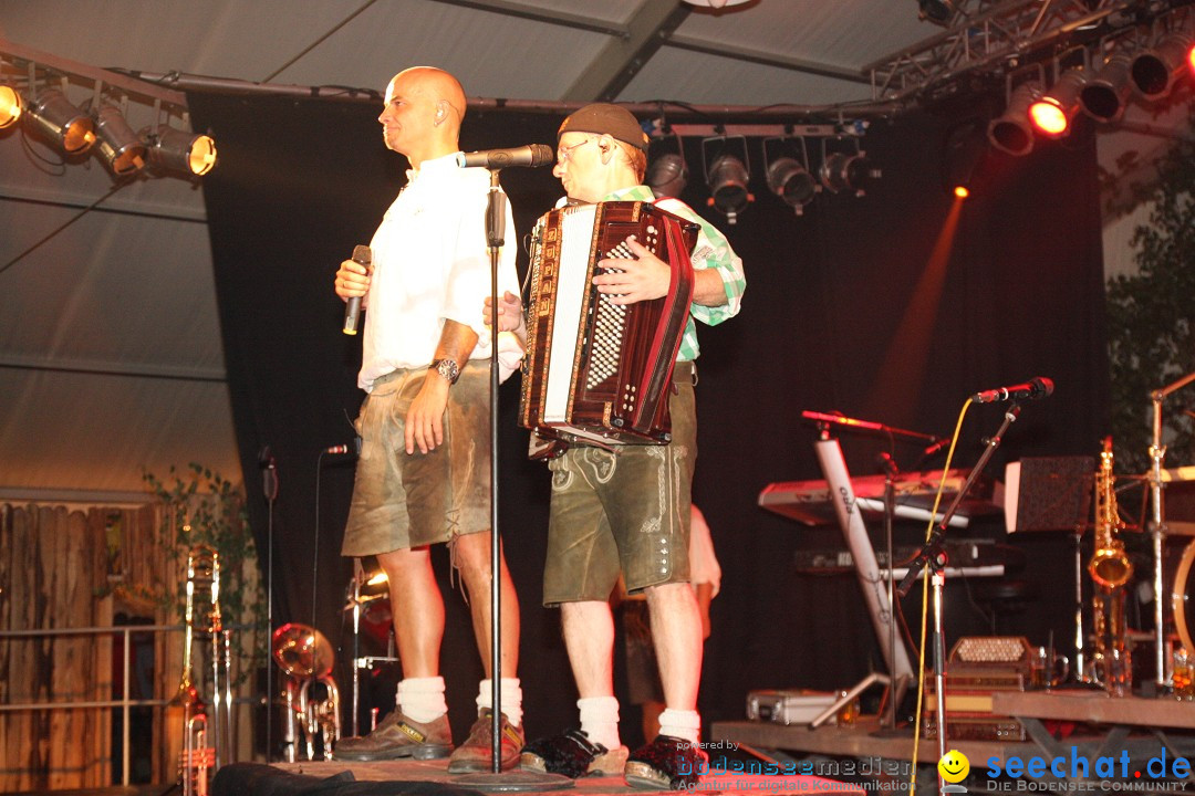 Sichelhenke mit HERZ-ASS: Bohlingen am Bodensee, 27.08.2012