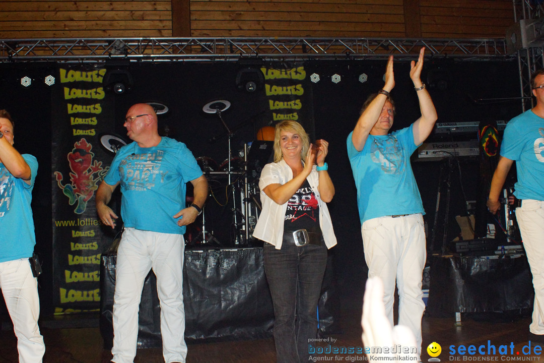 Oktoberfest 2012: Die Lollies und Ps Alex: Nenzingen am Bodensee, 15.09.201