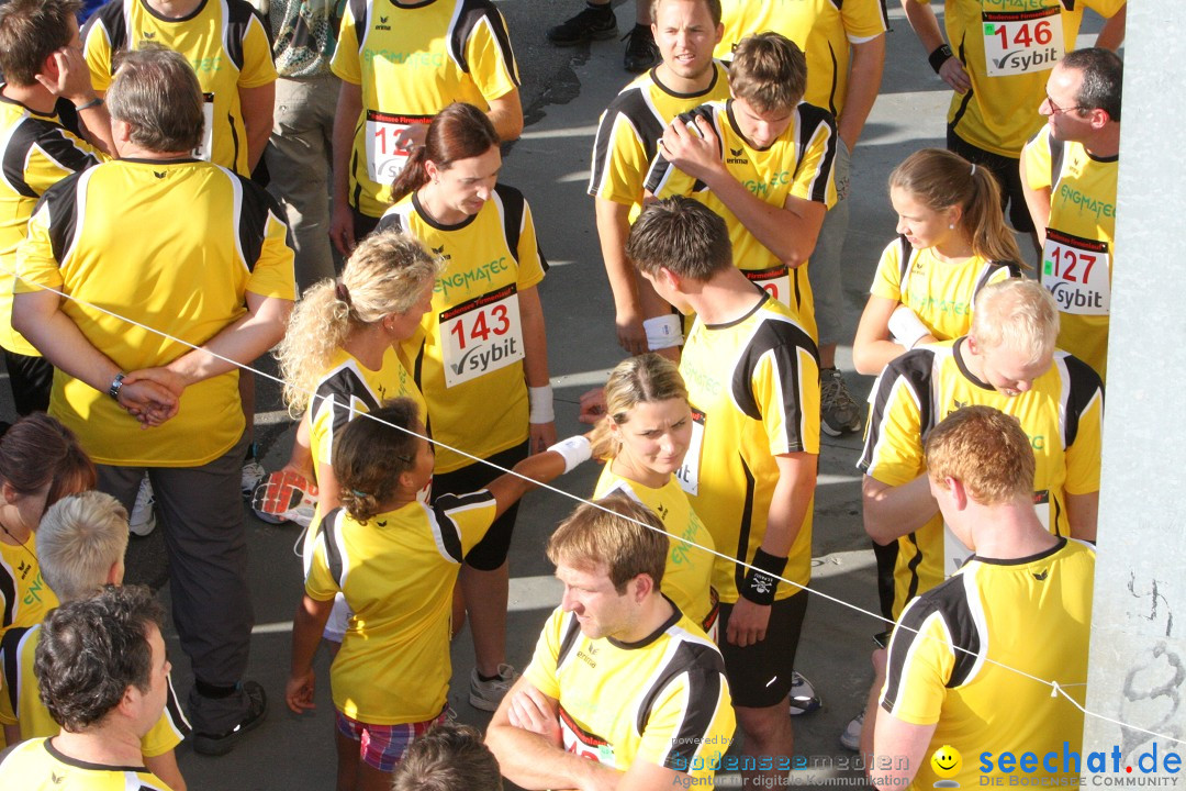 Bodensee Firmenlauf 2012: Radolfzell am Bodensee, 21.09.2012