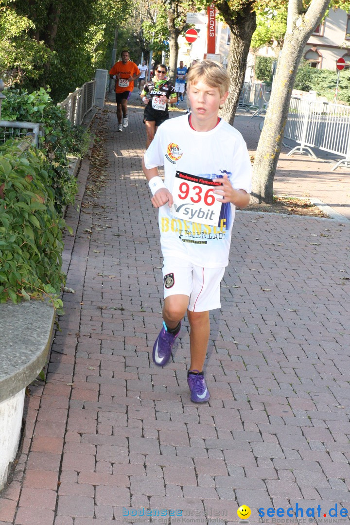 Bodensee Firmenlauf 2012: Radolfzell am Bodensee, 21.09.2012