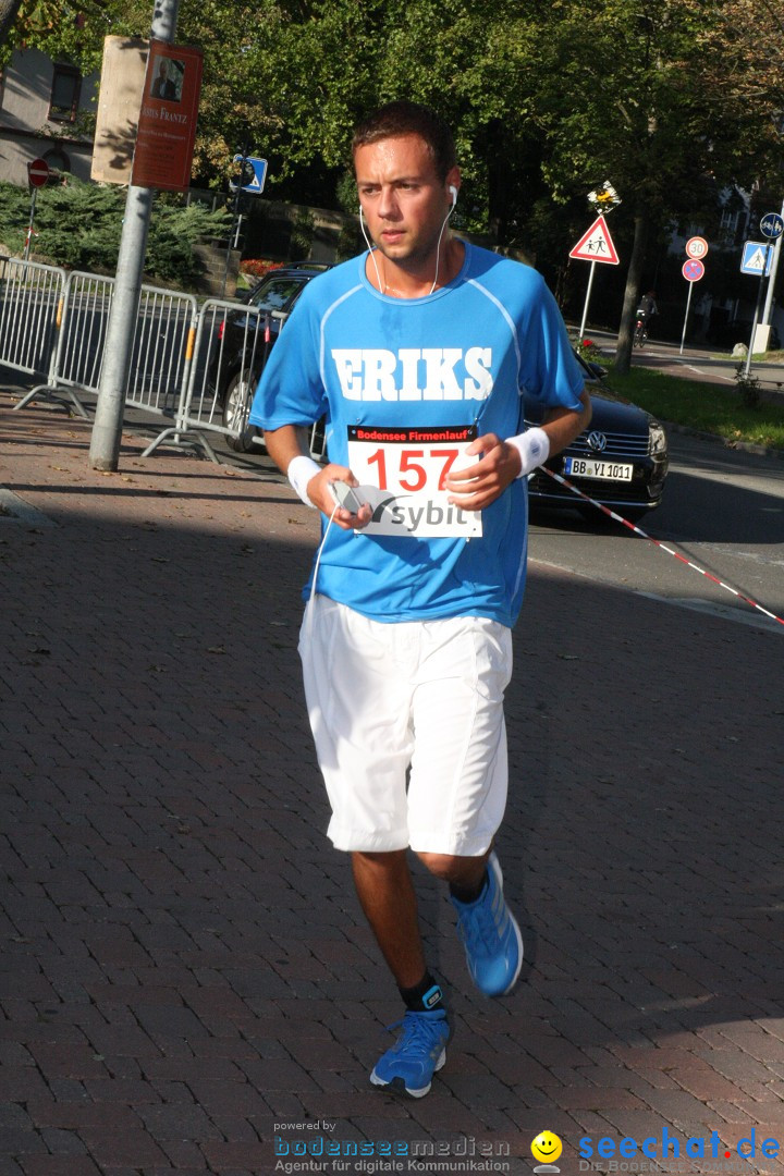 Bodensee Firmenlauf 2012: Radolfzell am Bodensee, 21.09.2012