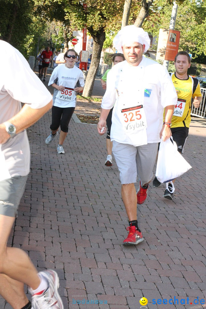Bodensee Firmenlauf 2012: Radolfzell am Bodensee, 21.09.2012