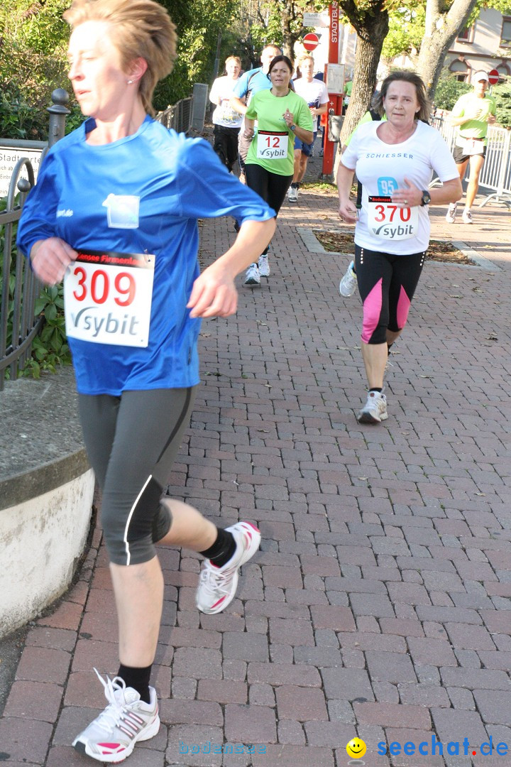 Bodensee Firmenlauf 2012: Radolfzell am Bodensee, 21.09.2012