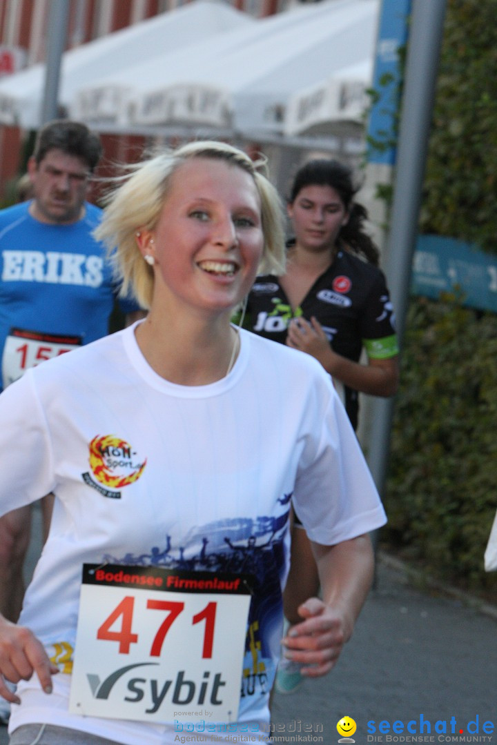 Bodensee Firmenlauf 2012: Radolfzell am Bodensee, 21.09.2012