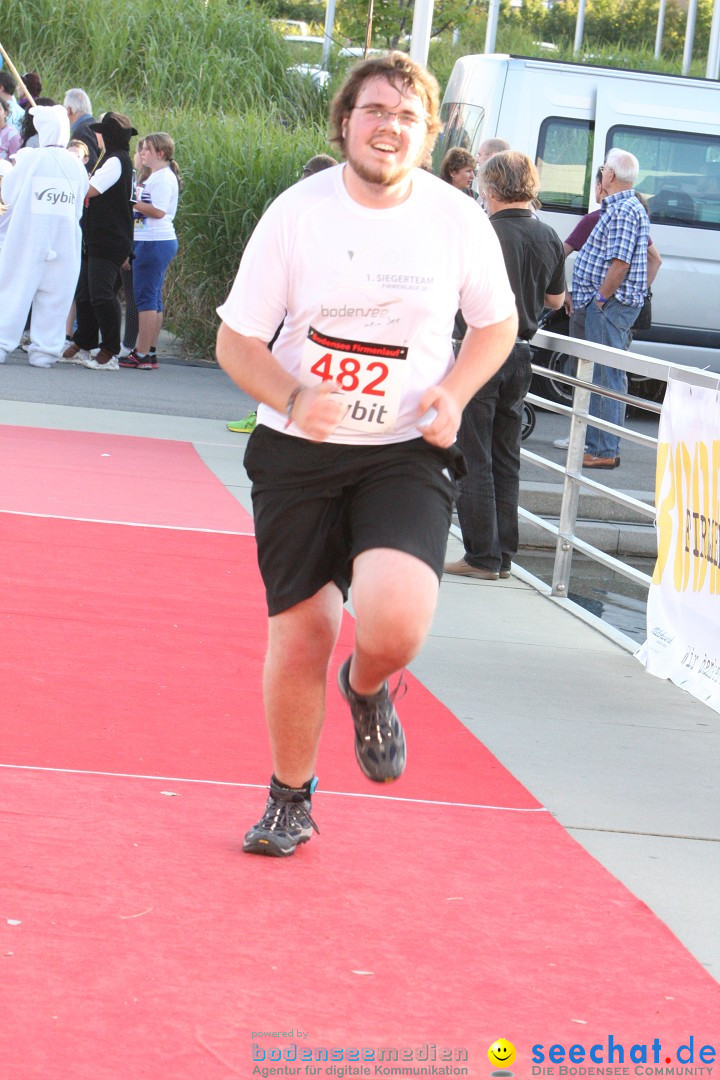 Bodensee Firmenlauf 2012: Radolfzell am Bodensee, 21.09.2012