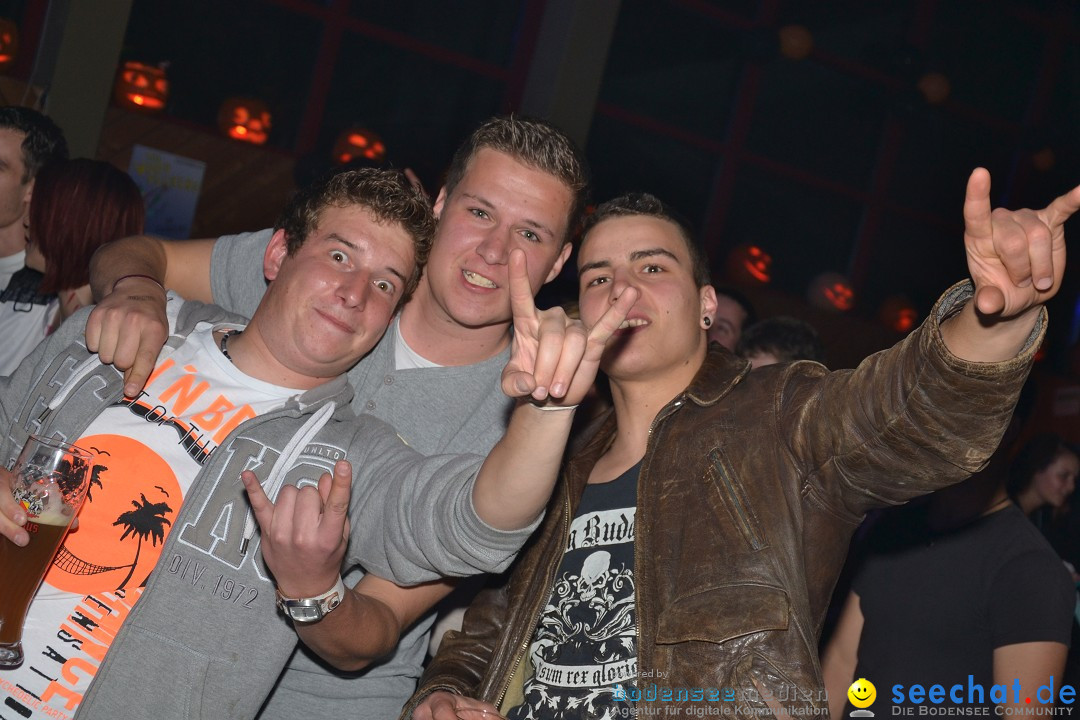Halloween-Party mit Wilde Engel: Liggeringen am Bodensee, 20.10.2012