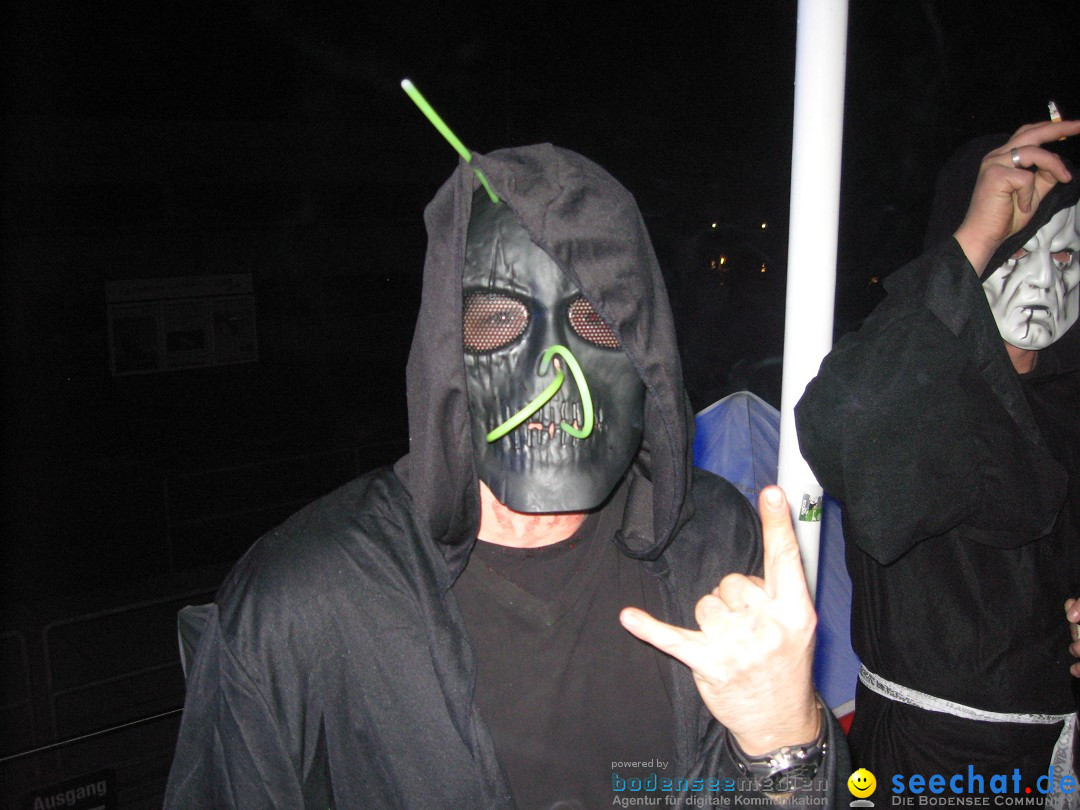 Halloween-Party auf der MS-Baden: Friedrichshafen am Bodensee, 31.10.2012