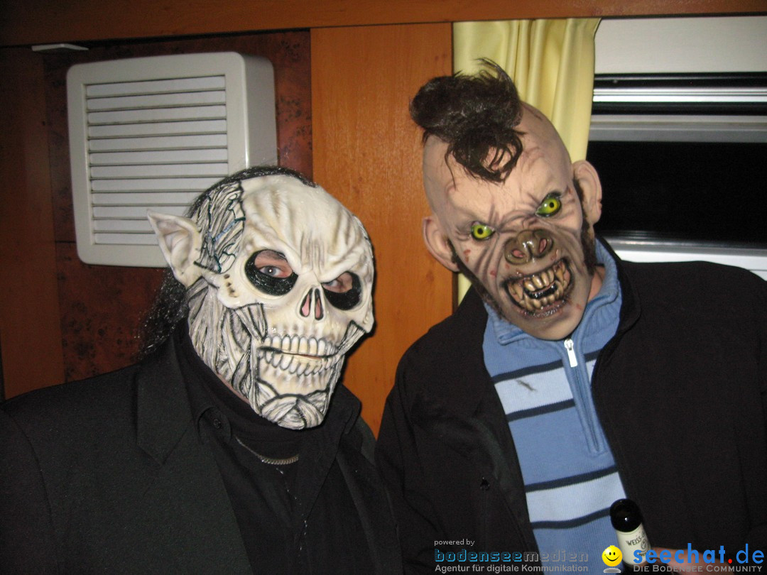 Halloween-Party auf der MS-Baden: Friedrichshafen am Bodensee, 31.10.2012