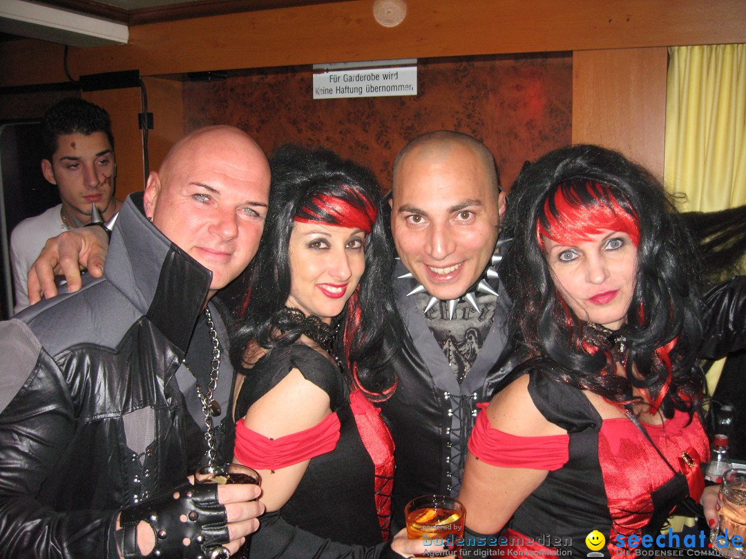 Halloween-Party auf der MS-Baden: Friedrichshafen am Bodensee, 31.10.2012
