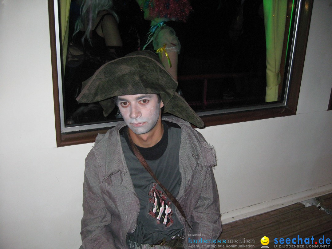 Halloween-Party auf der MS-Baden: Friedrichshafen am Bodensee, 31.10.2012