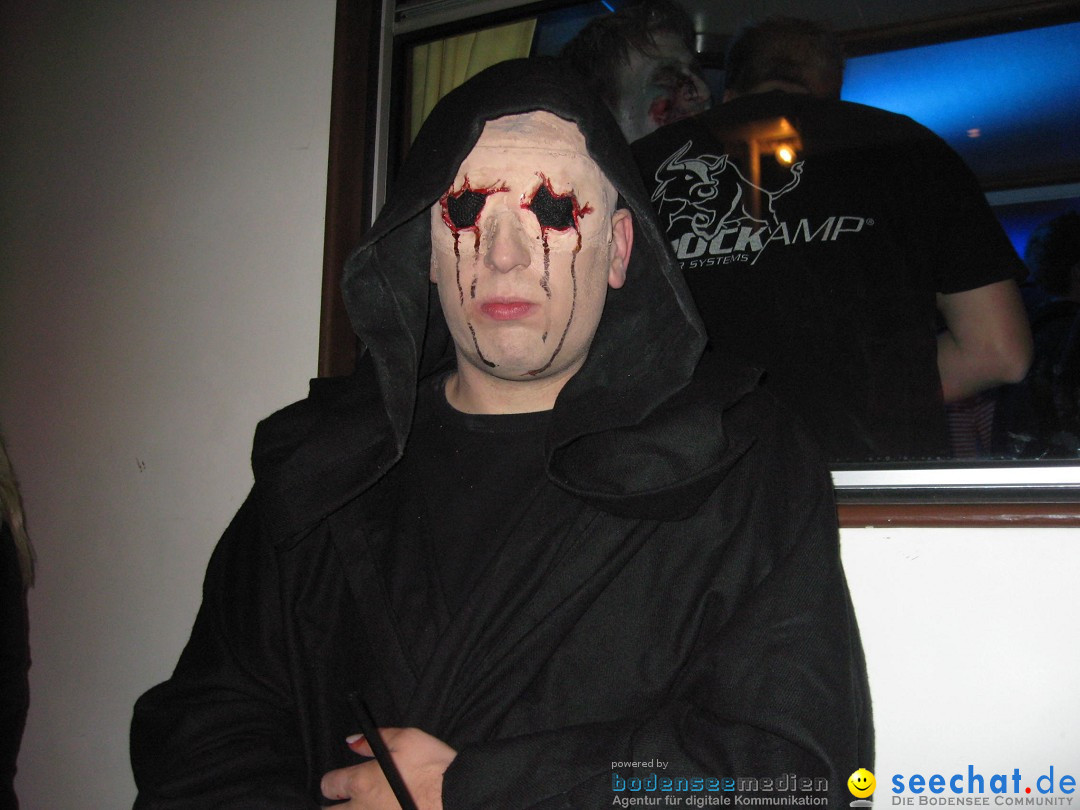 Halloween-Party auf der MS-Baden: Friedrichshafen am Bodensee, 31.10.2012