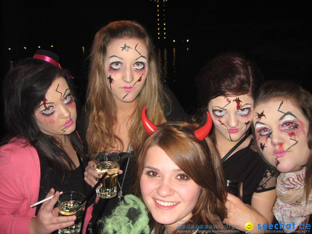 Halloween-Party auf der MS-Baden: Friedrichshafen am Bodensee, 31.10.2012