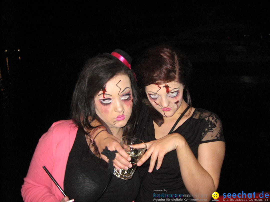 Halloween-Party auf der MS-Baden: Friedrichshafen am Bodensee, 31.10.2012