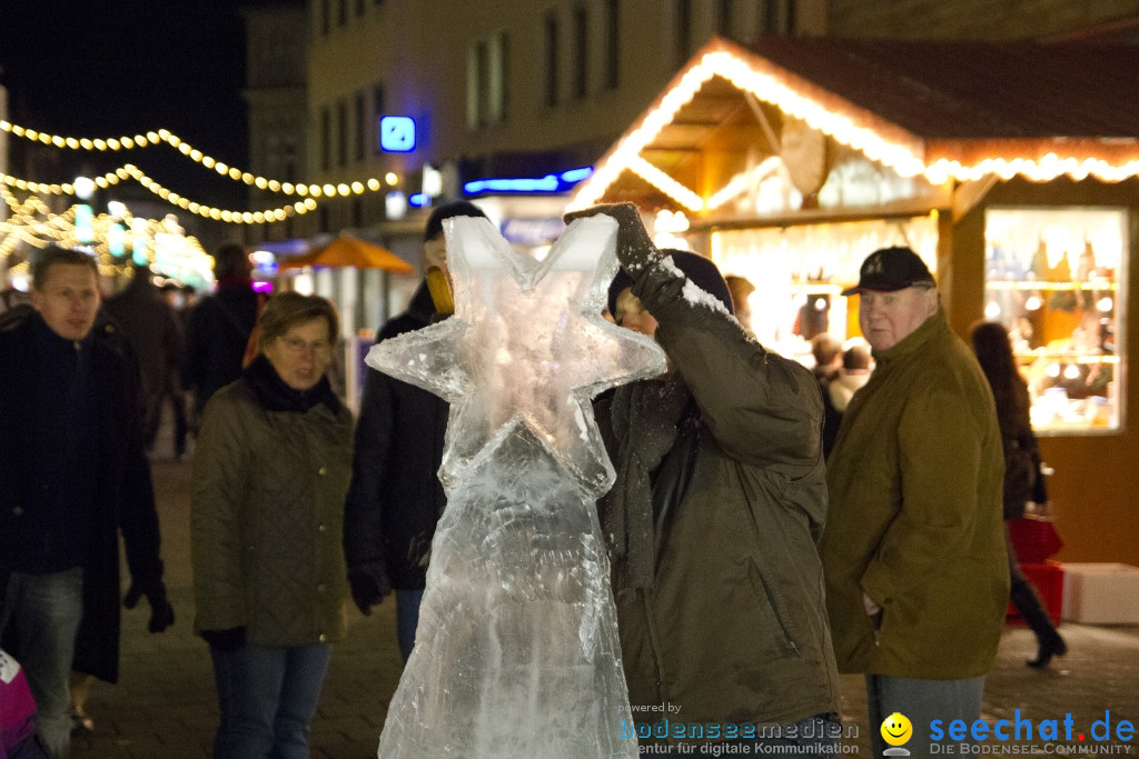 Eis-Skulpturen-Nacht: Singen am Bodensee, 30.11.2012