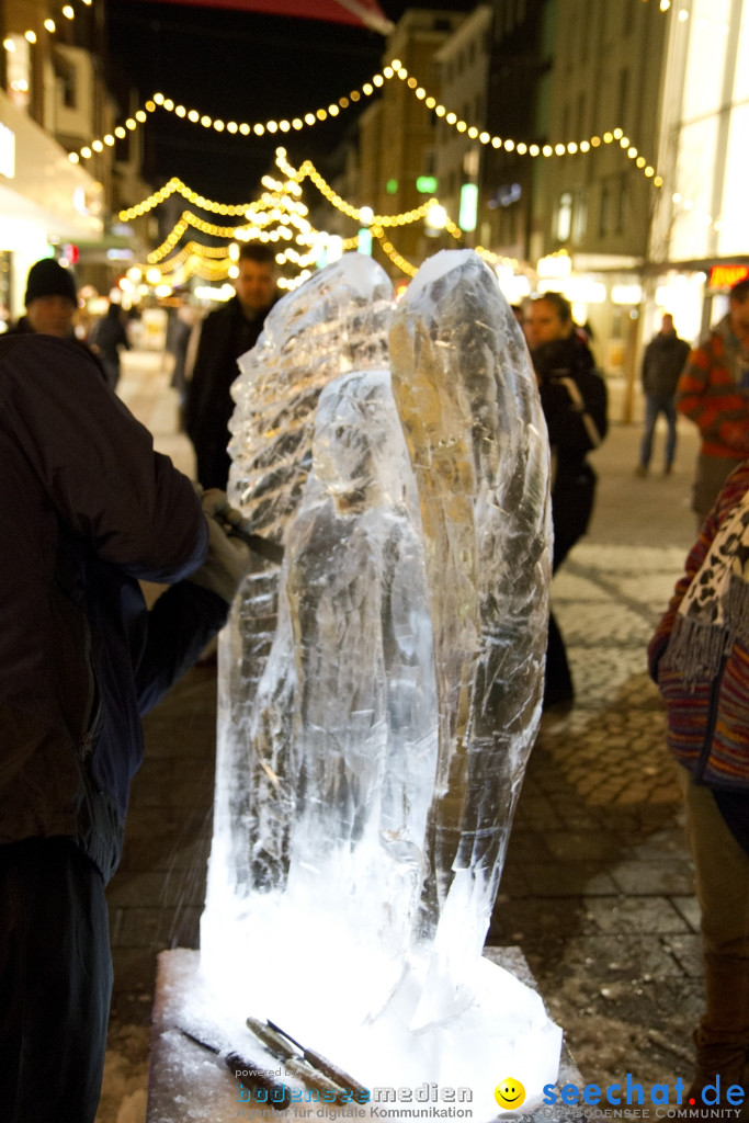 Eis-Skulpturen-Nacht: Singen am Bodensee, 30.11.2012