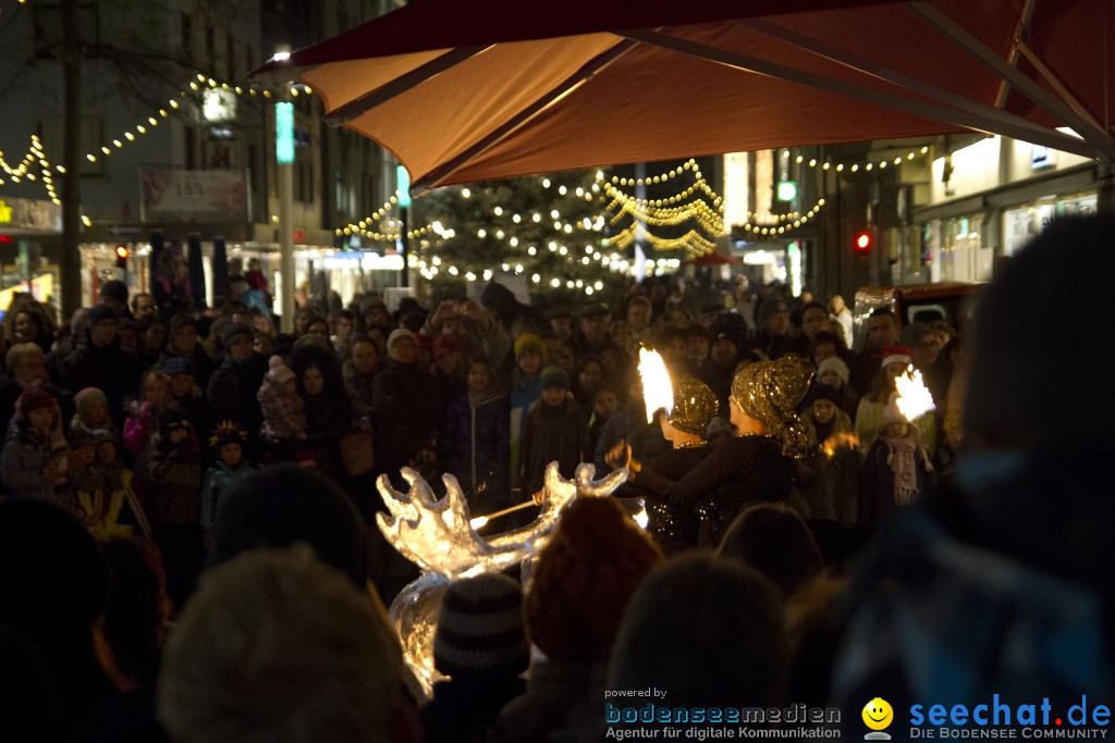 Eis-Skulpturen-Nacht: Singen am Bodensee, 30.11.2012