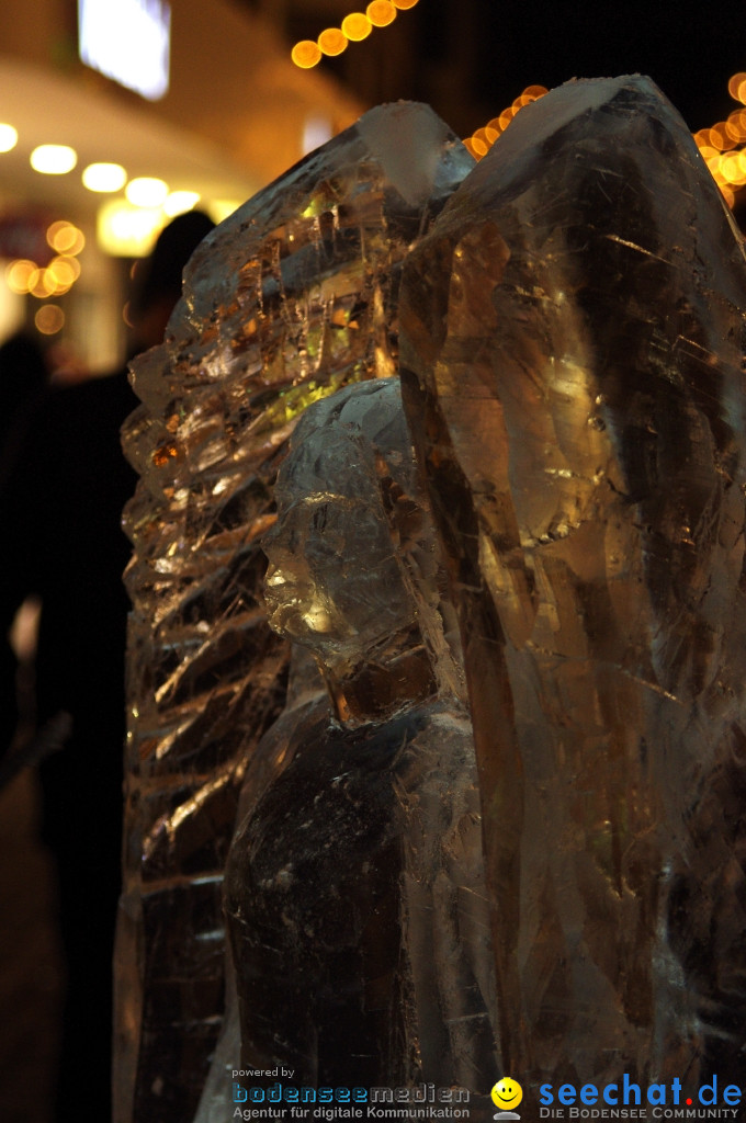 Eis-Skulpturen-Nacht: Singen am Bodensee, 30.11.2012