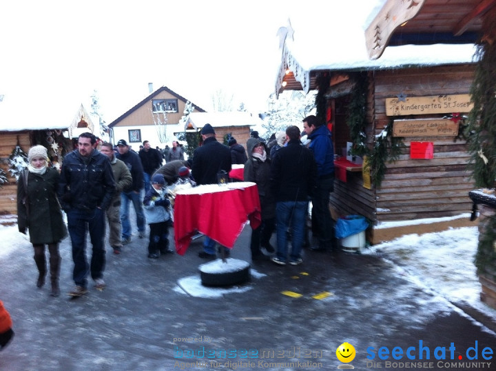 Weihnachtsmarkt: Buchheim bei Tuttlingen am Bodensee, 02.12.2012