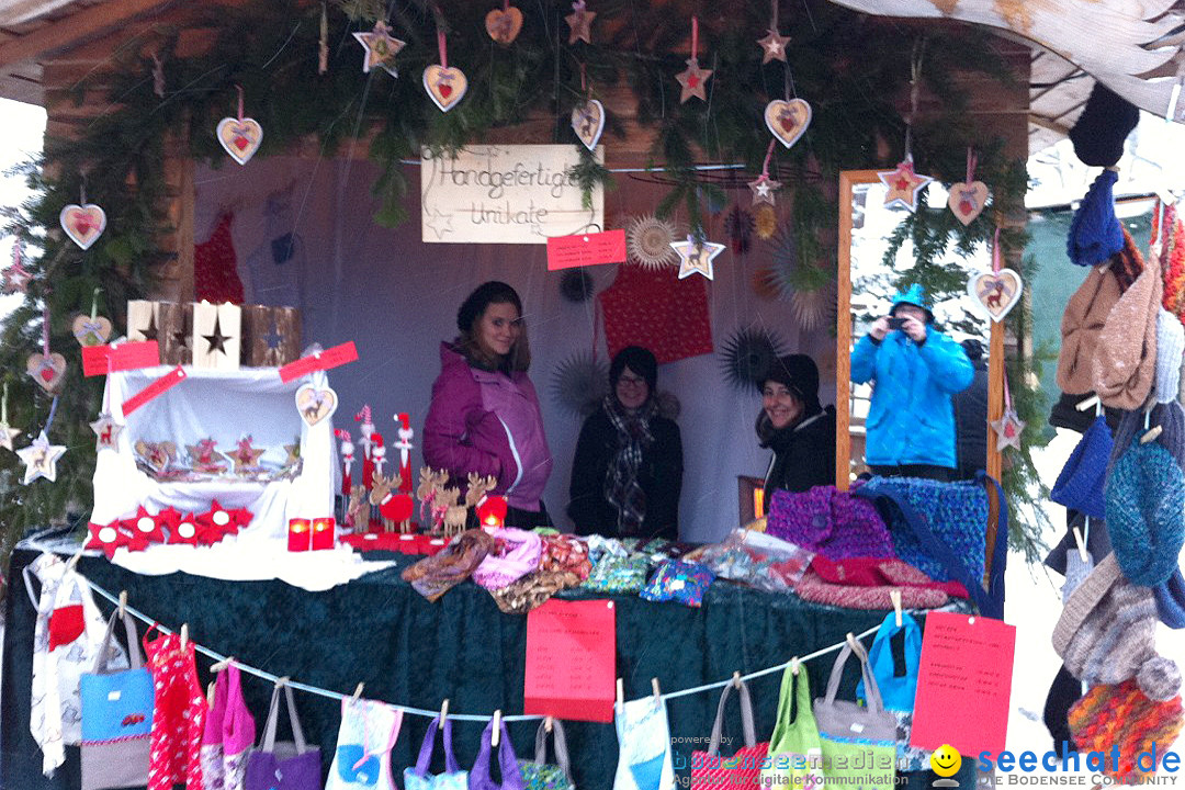 Weihnachtsmarkt: Buchheim bei Tuttlingen am Bodensee, 02.12.2012
