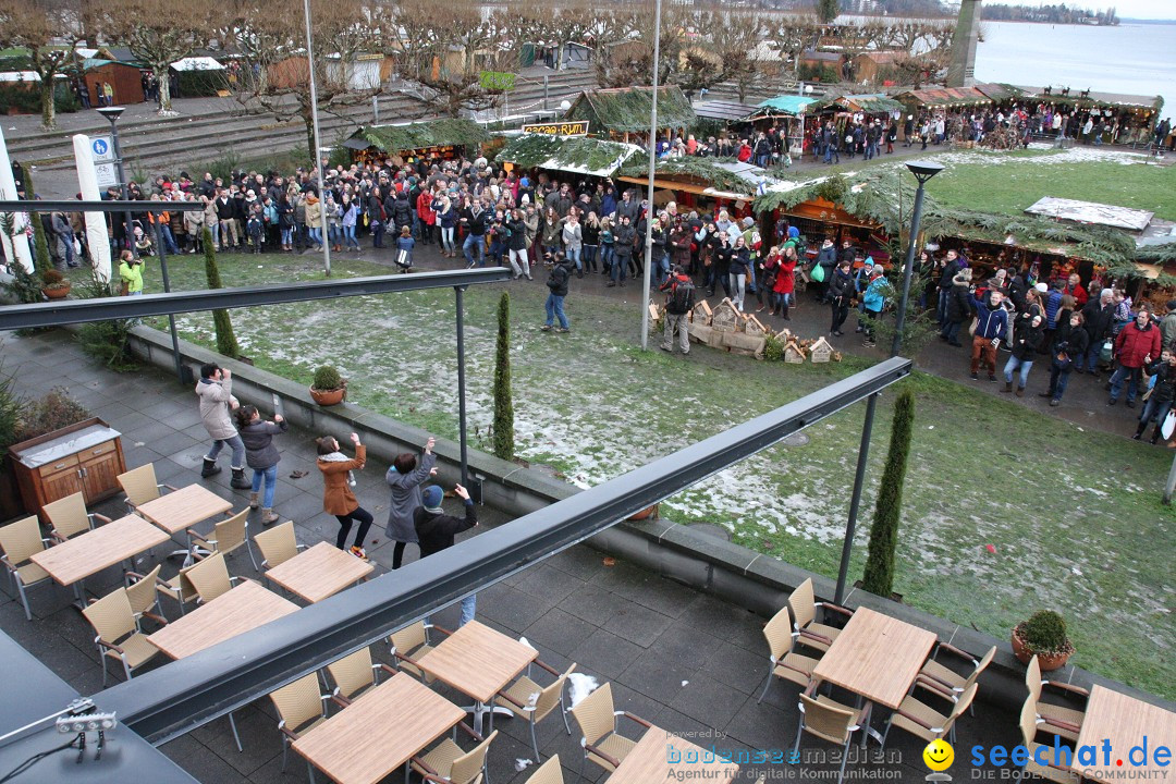 Flashmob: BODENS.EE Gangnam Style by seechat.de: Konstanz, 15.12.12