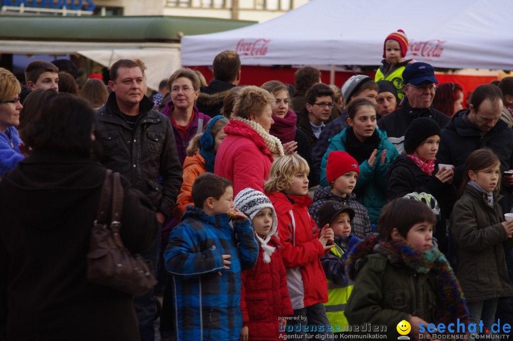 Coca-Cola Weihnachtstour: Singen am Bodensee, 21.12.2012