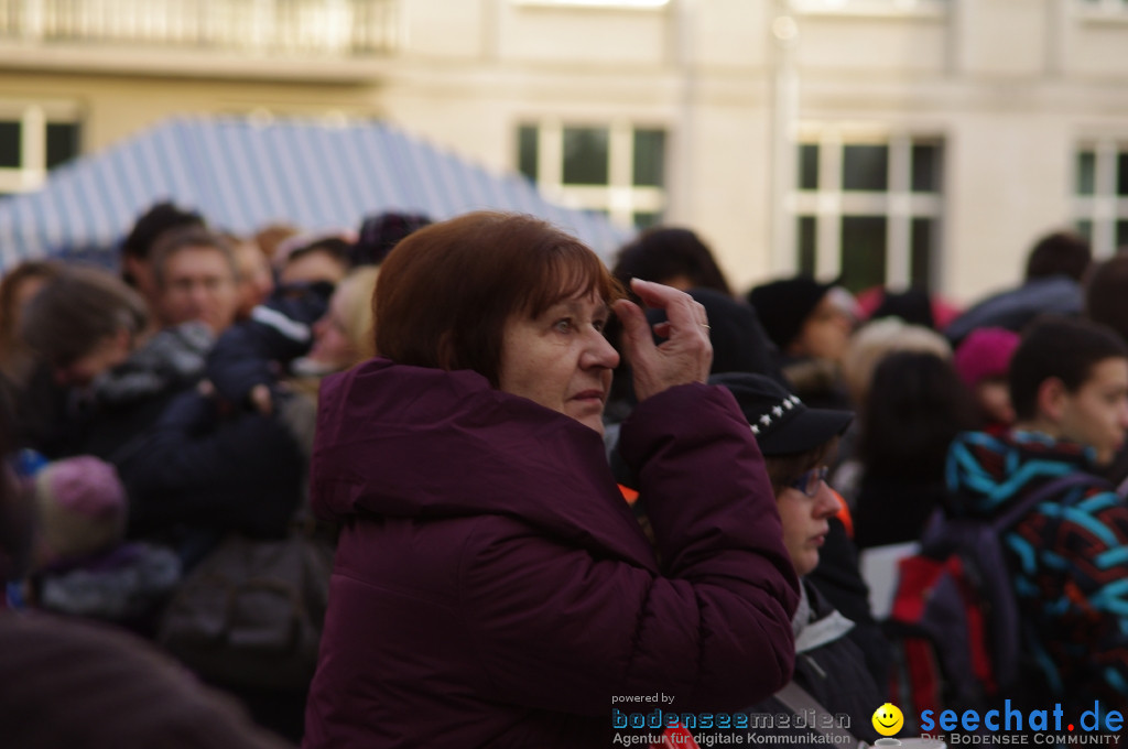 Coca-Cola Weihnachtstour: Singen am Bodensee, 21.12.2012