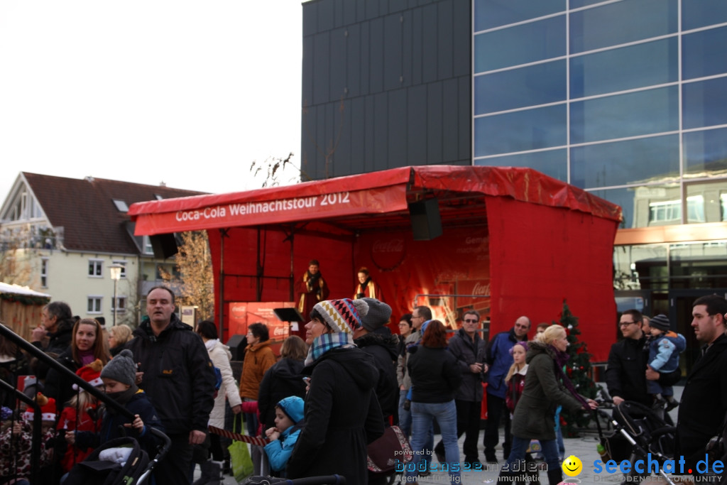 Coca-Cola Weihnachtstour: Singen am Bodensee, 21.12.2012