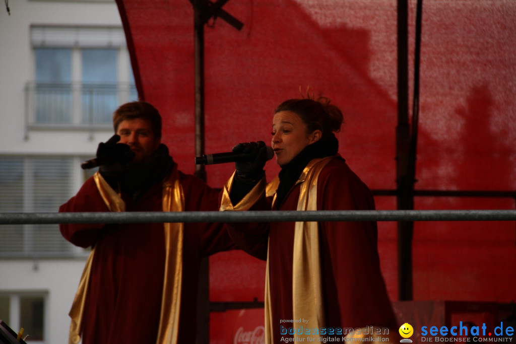 Coca-Cola Weihnachtstour: Singen am Bodensee, 21.12.2012