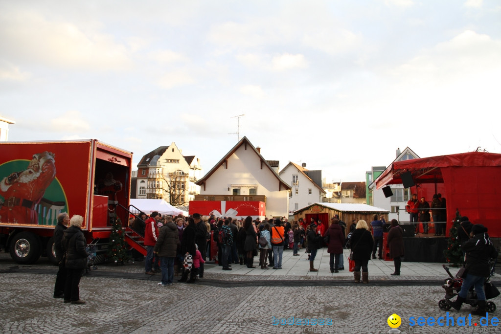 Coca-Cola Weihnachtstour: Singen am Bodensee, 21.12.2012