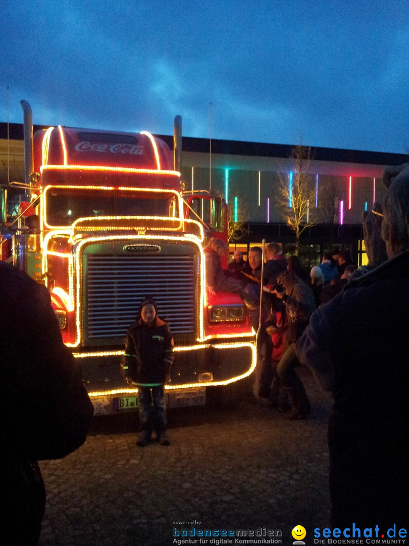 Coca-Cola Weihnachtstour: Singen am Bodensee, 21.12.2012