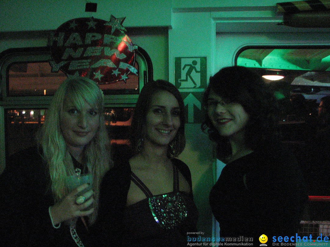 Silvester Party-Boot: Friedrichshafen am Bodensee, 31.12.2012
