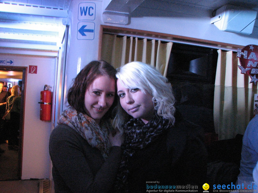 Silvester Party-Boot: Friedrichshafen am Bodensee, 31.12.2012
