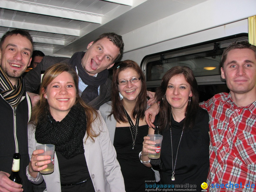 Silvester Party-Boot: Friedrichshafen am Bodensee, 31.12.2012