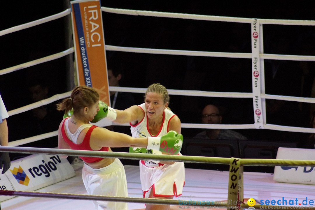 WM-BOXKAMPF: Rola El-Halabi vs.  Lucia Morelli: Neu-Ulm, 12.01.2013